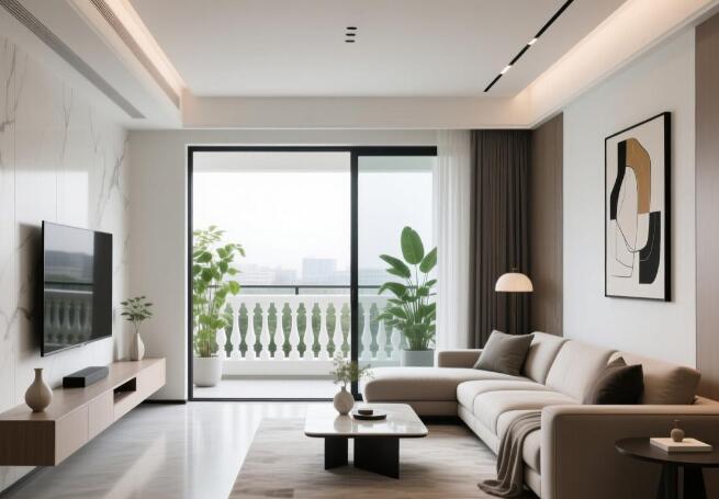 現(xiàn)代簡約風如何配色才不顯得“冷”